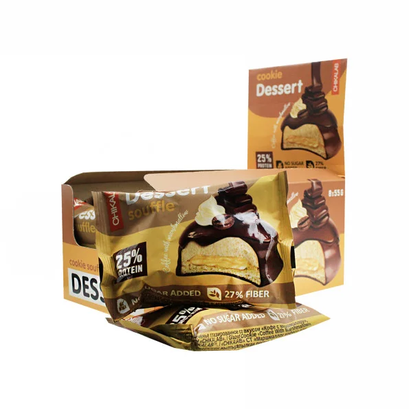 Печенье протеиновое Chikalab Dessert Souffle #1