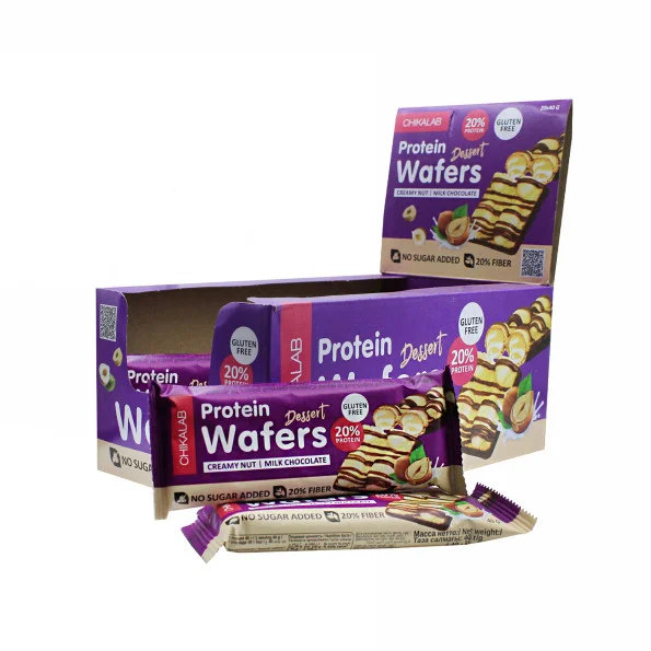Вафли протеиновые Chikalab protein wafers #1