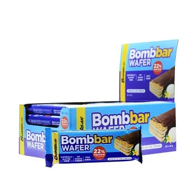Вафли протеиновые Bombbar Wafer 45 г #1