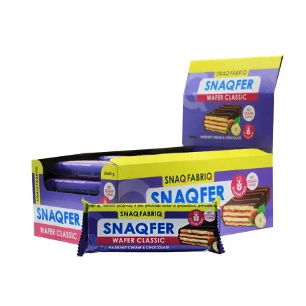 Вафли протеиновые Snaq Fabriq Snaqfer 45 г