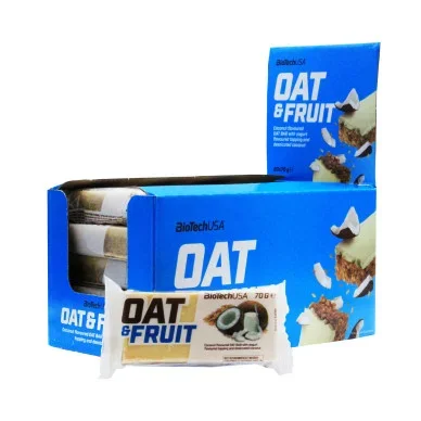 Батончик мюсли BioTech USA Oat Bar #1