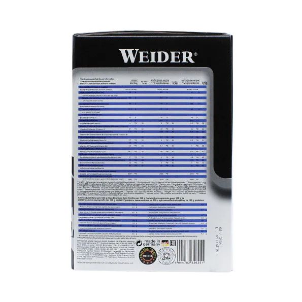 Гейнер высокоуглеводный Weider Mega mass 4000 20 порций 3000 г #2