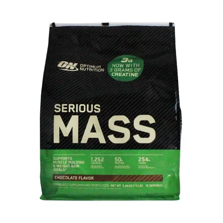Гейнер высокоуглеводный Optimum Nutrition Serious Mass 16 порций 5455 г