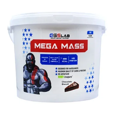 Гейнер высокоуглеводный Gss Lab Mega mass 50 порций 5000 г #1