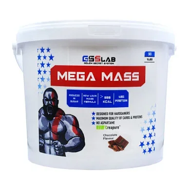 Гейнер высокоуглеводный Gss Lab Mega mass 50 порций 5000 г #3