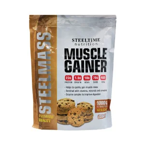 Гейнер высокоуглеводный Steeltime Nutrition Steel Mass 10 порций 1000 г