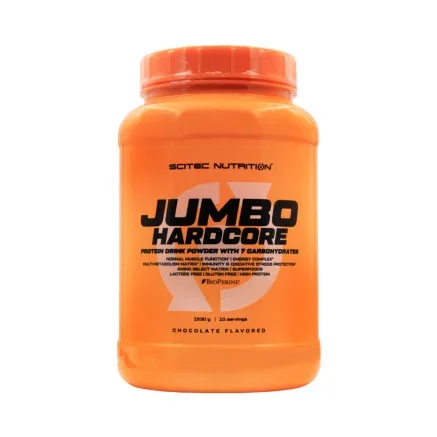 Гейнер со сложными углеводами Scitec Nutrition Jumbo Hardcore 10 порций 1530 г