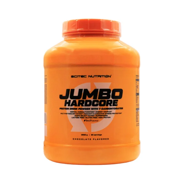 Гейнер со сложными углеводами Scitec Nutrition Jumbo Hardcore 20 порций 3060 г #1
