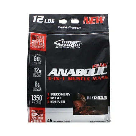 Гейнер с простыми углеводами Inner Armour Anabolic peak mass 15 порций 5443 г