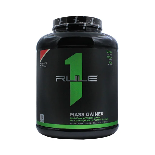 Гейнер с простыми углеводами Rule One Mass Gainer 8 порций 2590 г #1