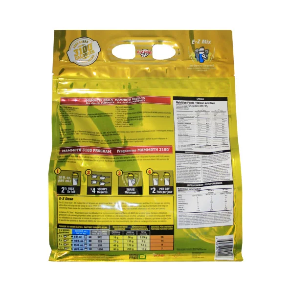 Гейнер с простыми углеводами Mammoth Mass 21 порций 2270 г #2