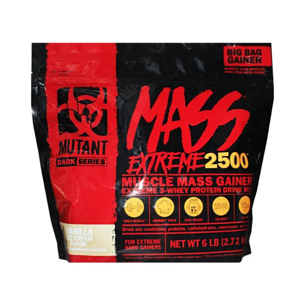 Гейнер восстановитель Mutant Mass XXXTREME 2500 10 порций 2720 г #1