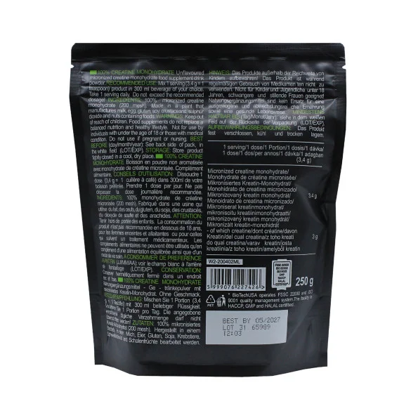 Креатин моногидрат BioTech USA 75 порций 250 г #2