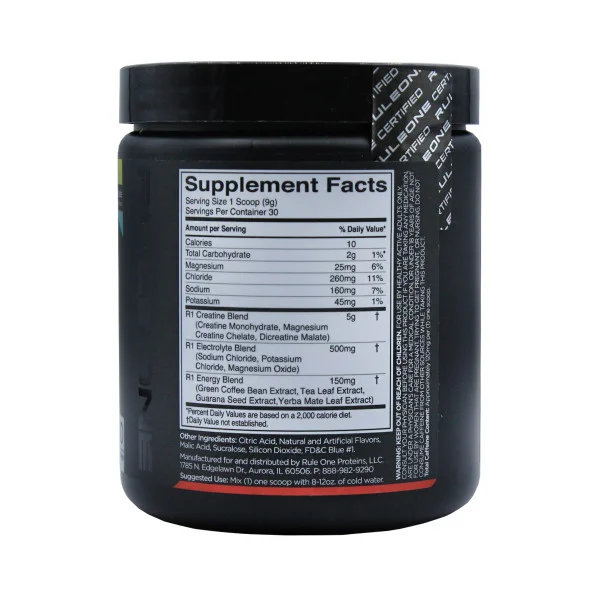 Креатин моногидрат Rule One Charged 30 порций 270 г #2