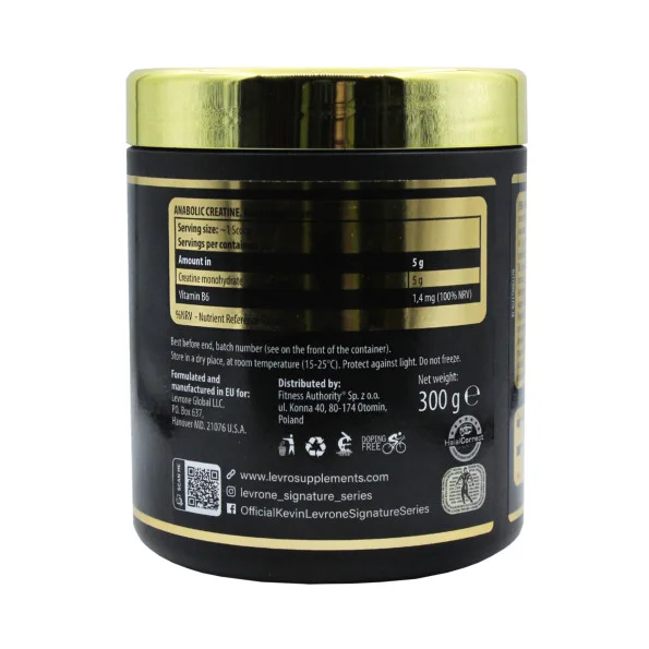 Креатин моногидрат Kevin Levrone Anabolic 60 порций 300 г #2