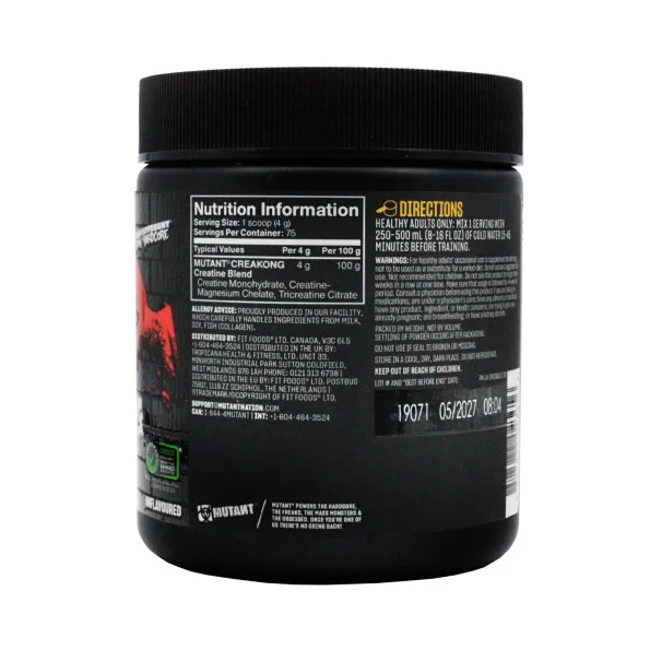Креатин моногидрат Mutant Creakong 75 порций 300 г #2