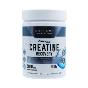 Креатин моногидрат Steeltime Nutrition Recovery 60 порций 300 г