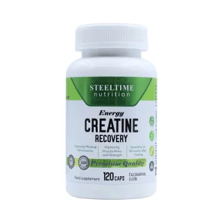 Креатин моногидрат Steeltime Nutrition Recovery 120 капсул #1