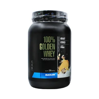 Протеин сывороточный Maxler 100% Golden whey 27 порций 908 г #1