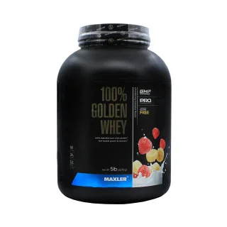 Протеин сывороточный Maxler 100% Golden whey 68 порций 2270 г #1