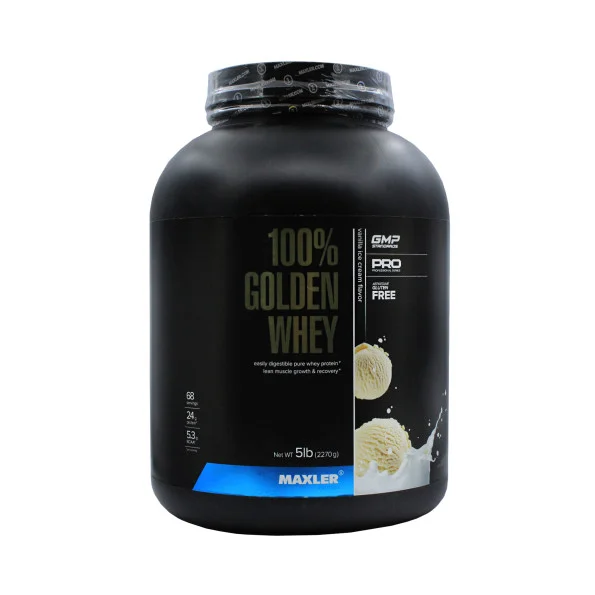 Протеин сывороточный Maxler 100% Golden whey 68 порций 2270 г #3