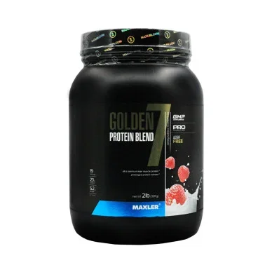 Протеин многокомпонентный Maxler Golden 7 Protein blend 19 порций 907 г #1