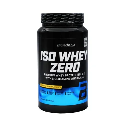 Протеин изолят без лактозы BioTech USA Iso Whey Zero 36 порций 908 г