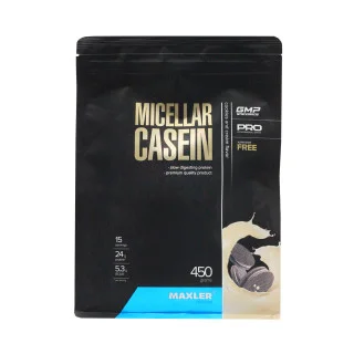 Казеин мицелярный Maxler 15 порций 450 г #1