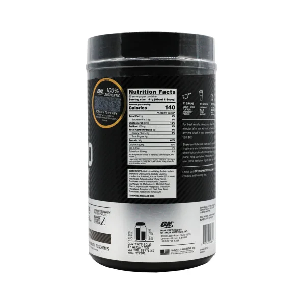 Протеин гидролизованный Optimum Nutrition Platinum Hydrowhey 20 порций 820 г #2