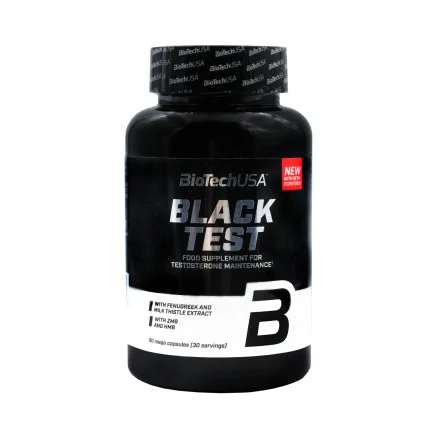 Бустер тестостерона BioTech USA Black Test 1500 мг 90 капсул