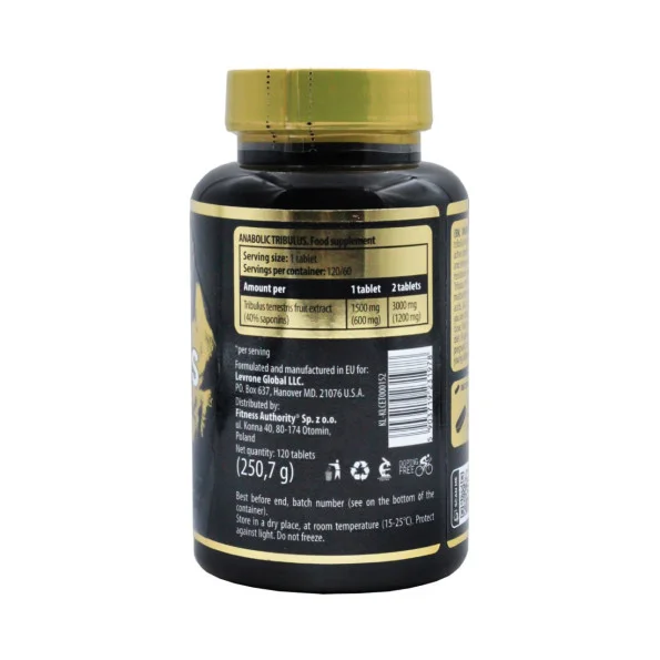 Бустер тестостерона Kevin Levrone Anabolic Tribulus 1500 мг 120 капсул #2