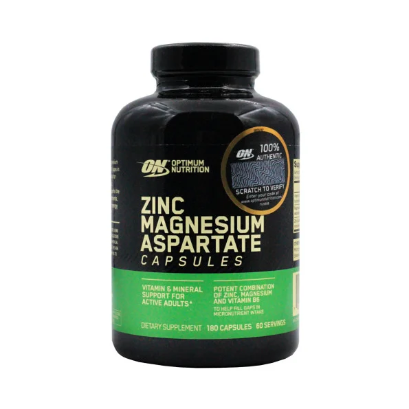 Бустер тестостерона Optimum Nutrition ZMA 180 капсул #1