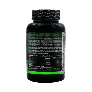 Бустер тестостерона BioTech USA ZMB 60 капсул #2