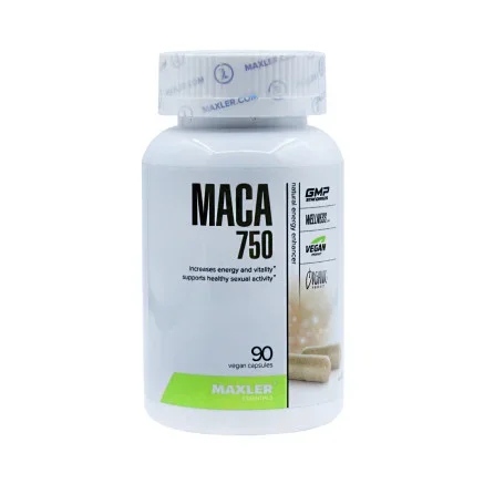 Бустер тестостерона Maxler Maca 750 мг 90 капсул