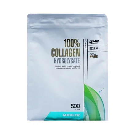 Коллаген Maxler 100% Hydrolysate пакет 50 порций 500 г