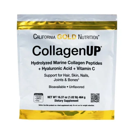 Коллаген California Gold Nutrition UP 93 порций 464 г