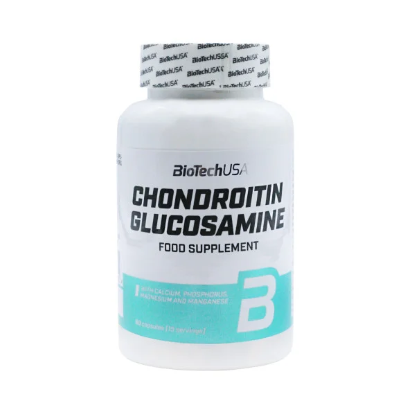 Глюкозамин Хондроитин BioTech USA 60 капсул #1