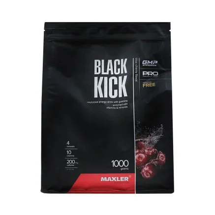 Предтренировочный комплекс Maxler Black kick 33 порций 1000 г