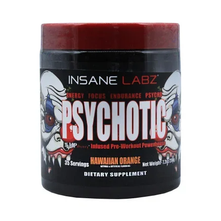 Предтренировочный комплекс Insane Labz Psychotic 35 порций 220 г