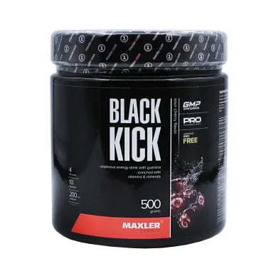 Предтренировочный комплекс Maxler Black kick 17 порций 500 г #1