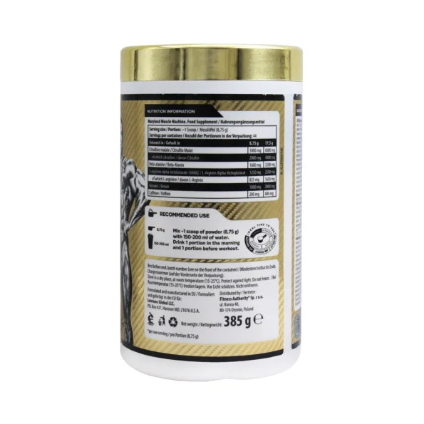 Предтренировочный комплекс Kevin Levrone Gold Maryland Muscle Machine 44 порции 385 г #2