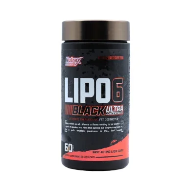 Жиросжигатель Nutrex Lipo-6 Black 60 капсул #1