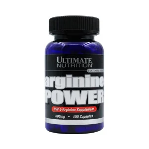 Л-Аргинин Ultimate Nutrition Power 800 мг 100 капсул