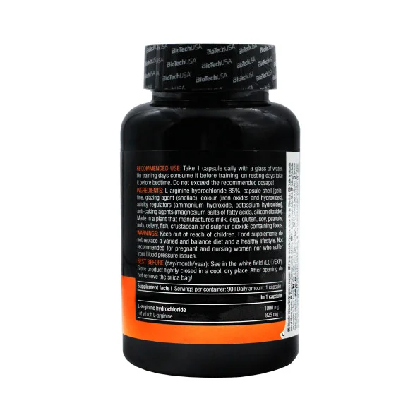 Л-Аргинин BioTech USA 850 мг 90 капсул #2