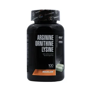 Аргинин-Ортинин-Лизин Maxler 33 порции 100 капсул