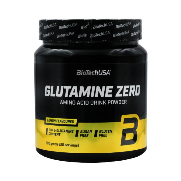 Глютамин BioTech USA Zero 25 порций 300 г #1