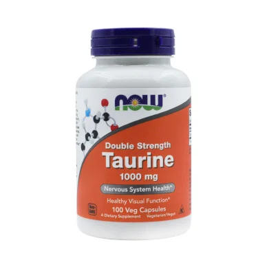 NOW Foods Таурин 1000 мг 100 капсул купить в Алматы цена | Sport Store #1