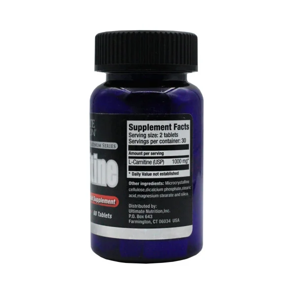 Л-Карнитин Ultimate Nutrition 500 мг 60 таблеток #2