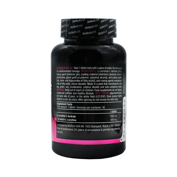 Л-Карнитин BioTech USA 1000 мг 30 таблеток #2