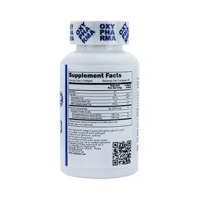 Омега 3 Oxy Pharma 2000 мг, EPA 360 мг, DHA 240 мг 90 капсул #2